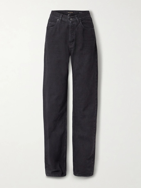  Saint Laurent   High Rise Jeans   Black 