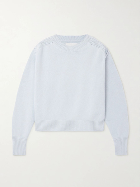  Sasuphi   Cashmere Sweater   Light Blue 