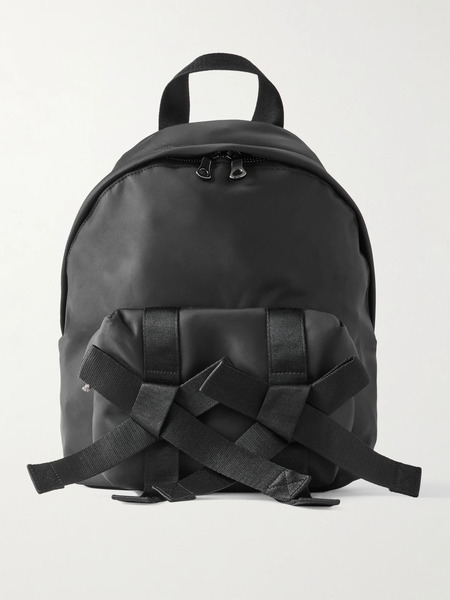  Simone Rocha   Embellished Shell Backpack   Black 