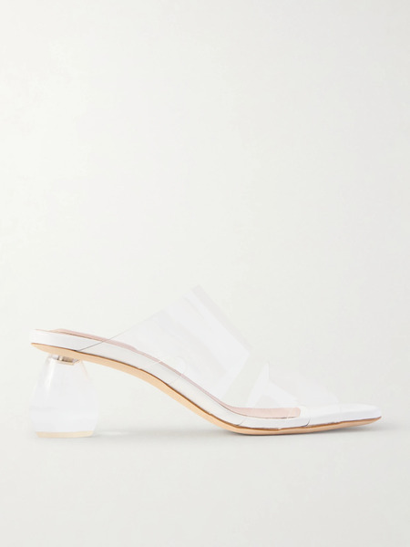  Simone Rocha   Vinyl Mules   Clear 