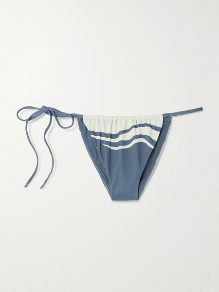  Sir.   Lilou Printed Bikini Briefs   Blue 