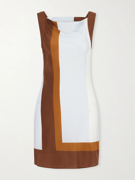  Sir.   Marais Printed Silk Mini Dress   Multi 