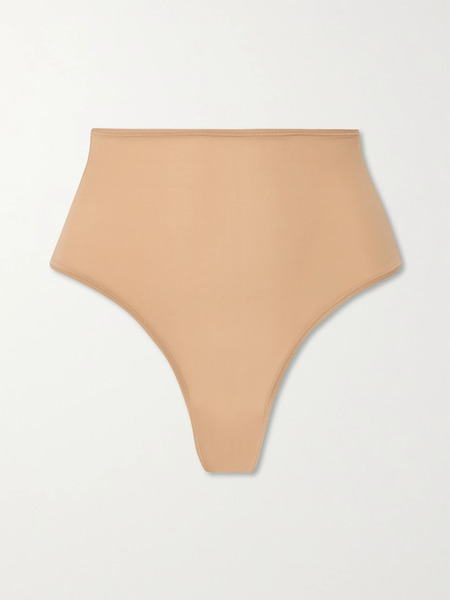  Skims   Fits Everybody High Waisted Thong   Clay 