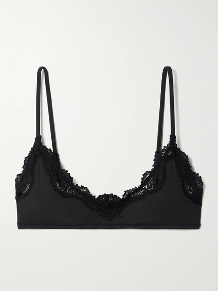  Skims   Fits Everybody Lace Bralette   Onyx 