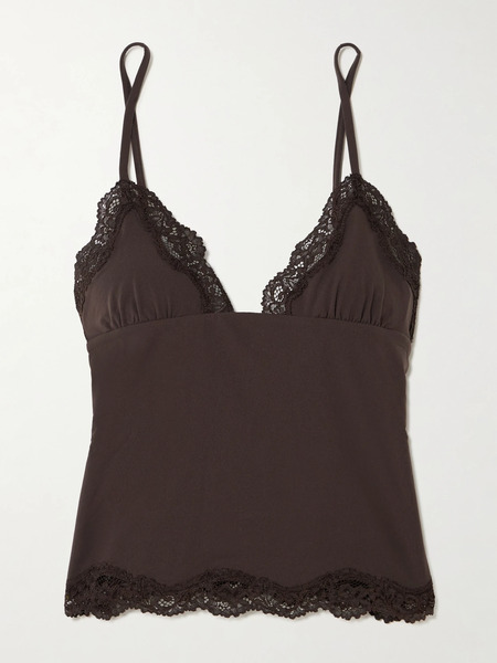  Skims   Fits Everybody Lace Triangle Cami   Espresso 