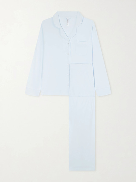  Skims   Ribbed Pajama Set   Blue 