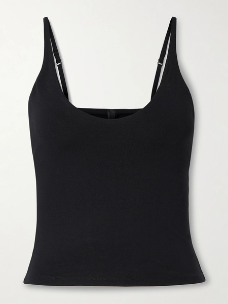  Skims   Smooth Layers Jersey Skimpy Strap Cami   Obsidian 