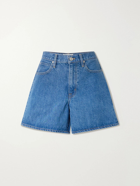  Slvrlake   Walker Denim Shorts   Mid Denim 