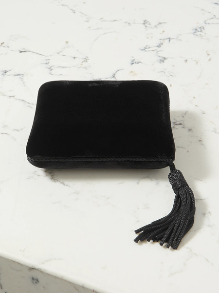  Sophie Bille Brahe   Velvet Jewelry Box   Black 