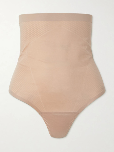  Spanx   Spanxshape™ Invisible High Waisted Thong   Beige 