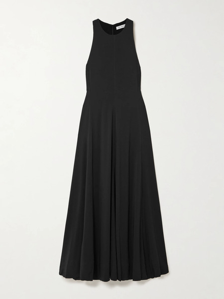 St. Agni   Crepe Maxi Dress   Black 