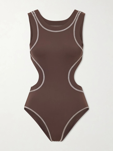  Staud   Dolce One Piece   Brown 