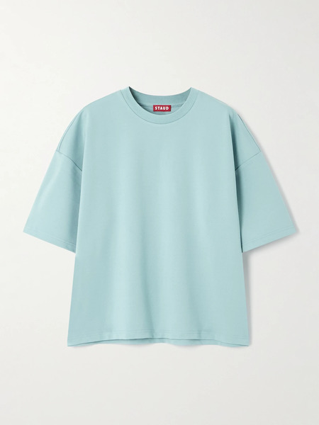  Staud   Stretch Jersey T Shirt   Mint 