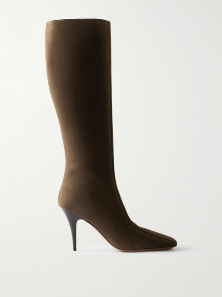  Stella Mccartney   Knee Boots   Chocolate 
