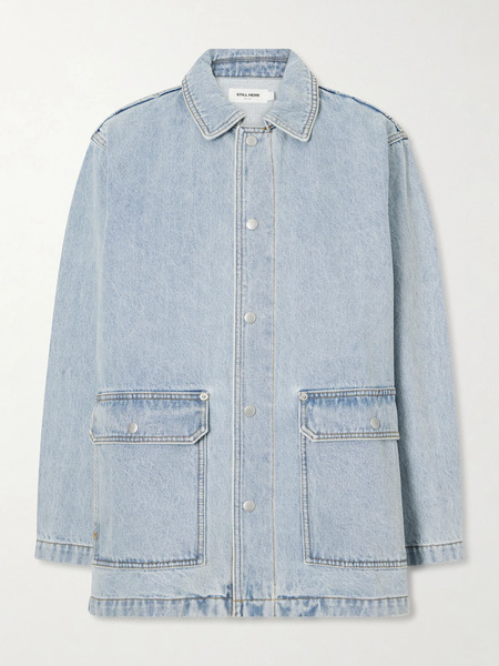  Still Here   Barn Denim Jacket   Light Denim 