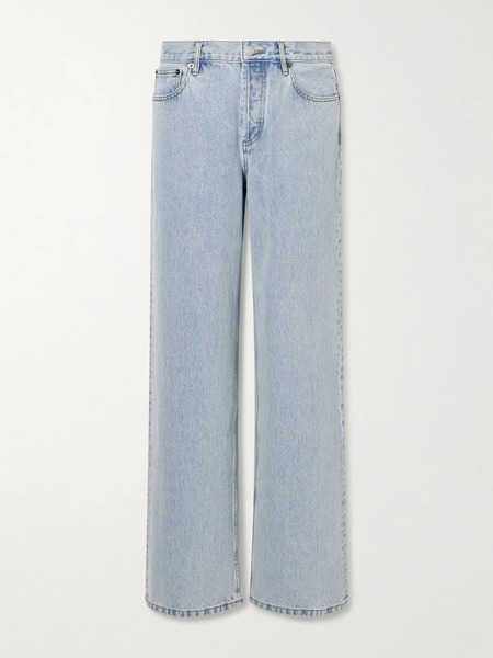  Still Here   Everyday Straight Leg Jeans   Light Denim 