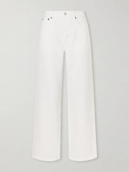  Still Here   Everyday Straight Leg Jeans   White 