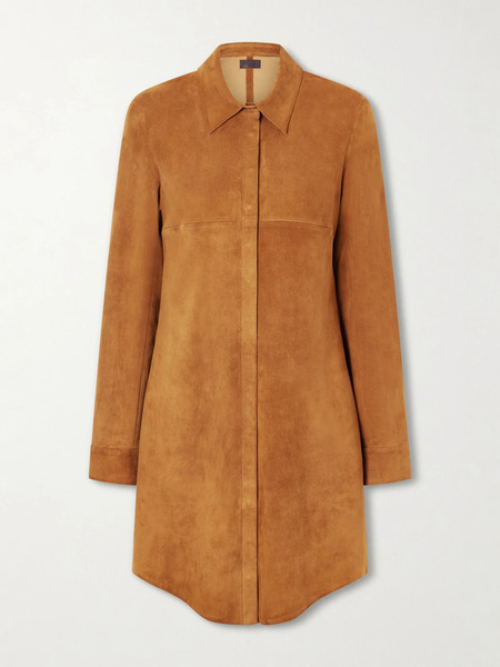  Stouls   Geraldine Suede Dress   Tan 