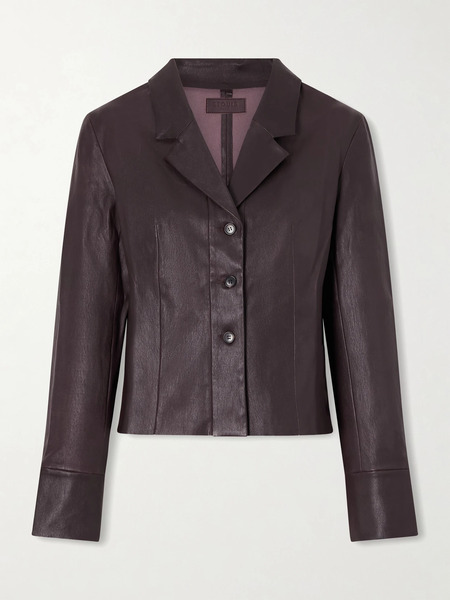  Stouls   Giorgio Leather Jacket   Brown 