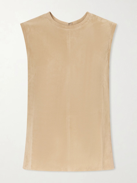  Stouls   Miuccia Suede Tank   Beige 