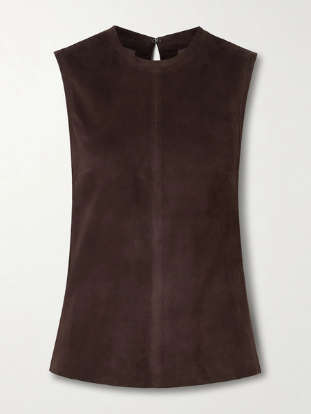  Stouls   Miuccia Suede Tank   Brown 