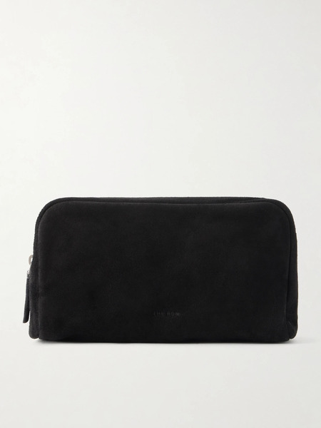  The Row   Astra Suede Pouch   Black 