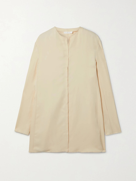  The Row   Berilla Twill Blouse   Beige 