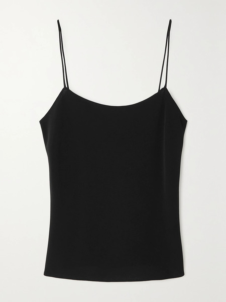  The Row   Biggins Matte Satin Camisole   Black 