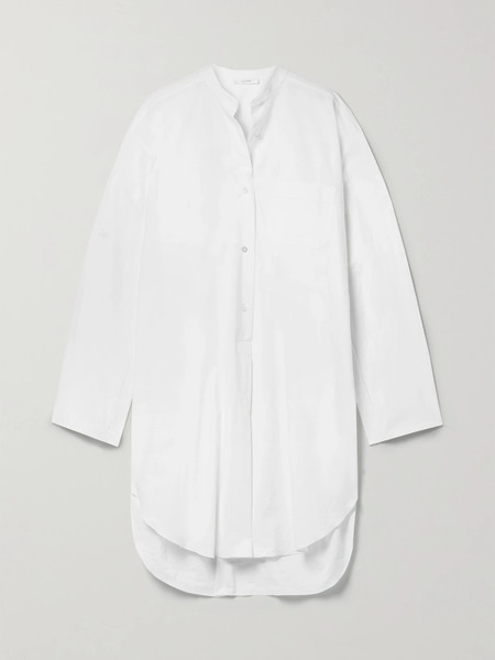  The Row   Come Cotton Poplin Tunic   White 