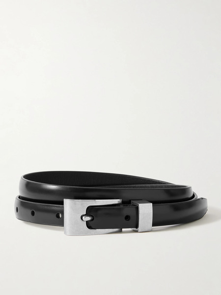  The Row   Downtown Leather Belt   Black 