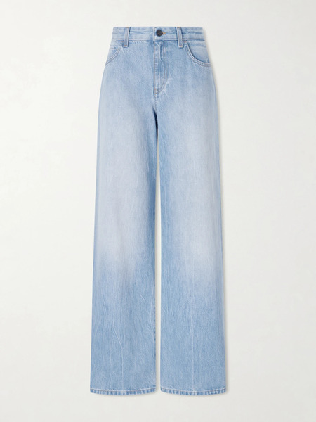  The Row   Eglitta Mid Rise Straight Leg Jeans   Blue 