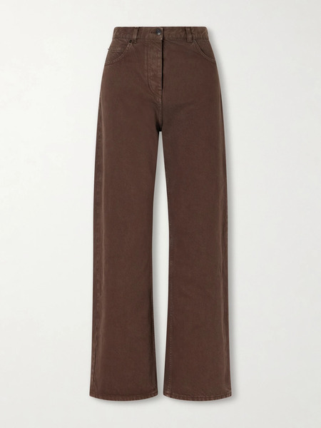  The Row   Finbar High Rise Jeans   Brown 