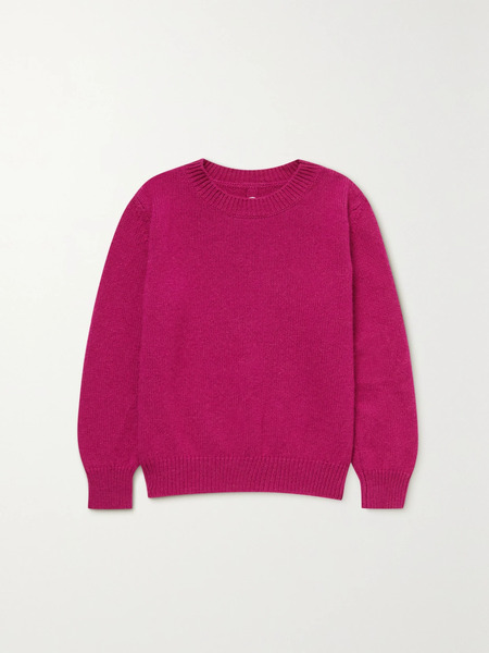  The Row Kids   Dewey Cashmere Sweater   Fuchsia 