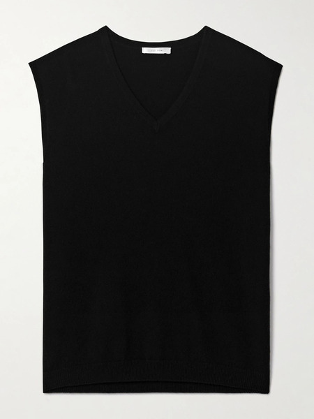  The Row   Kossy Cashmere Vest   Black 