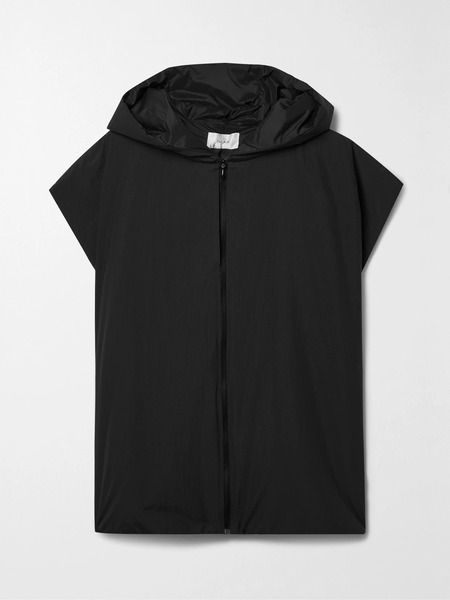  The Row   Ledan Hooded Padded Shell Vest   Black 