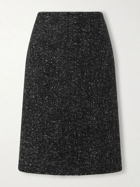  The Row   Malva Wool Skirt   Charcoal 