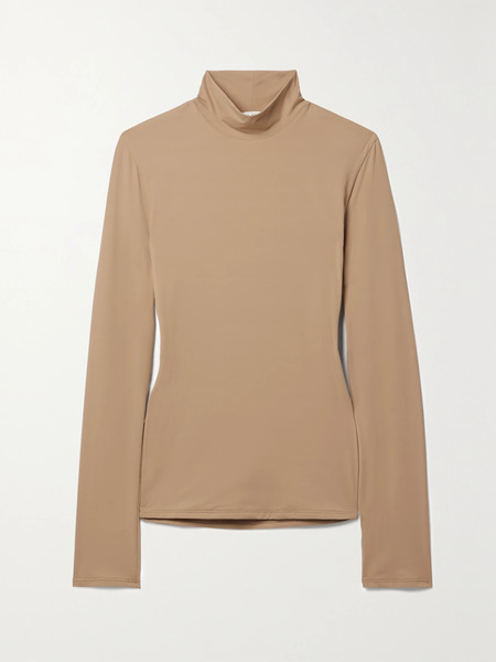  The Row   Rudd Stretch Jersey Top   Tan 