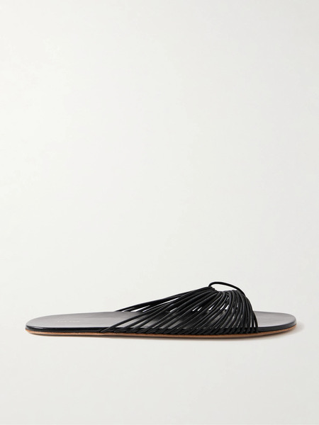  The Row   Sara Stretch Slides   Black 