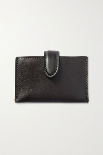 The Row   Smooth Leather Cardholder   Dark Brown 