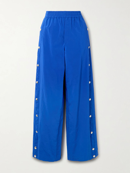  Tibi   Shell Wide Leg Pants   Blue 
