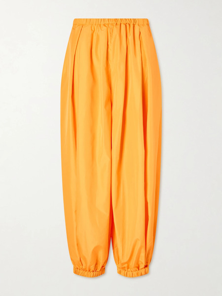  Tibi   Zeppelin Shell Tapered Leg Pants   Orange 
