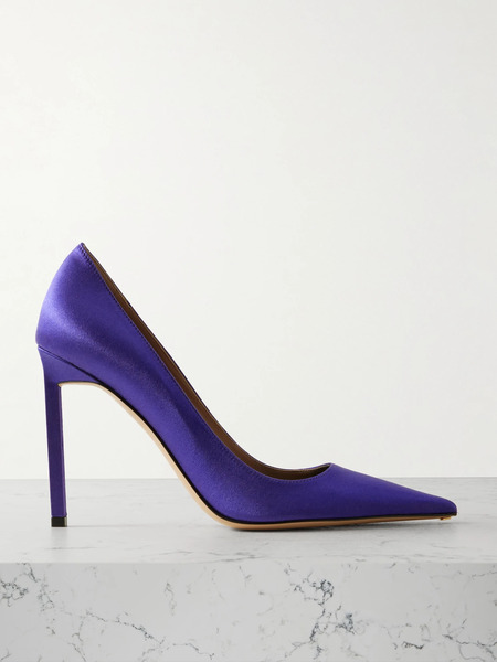  Tom Ford   Betty Satin Pumps   Purple 