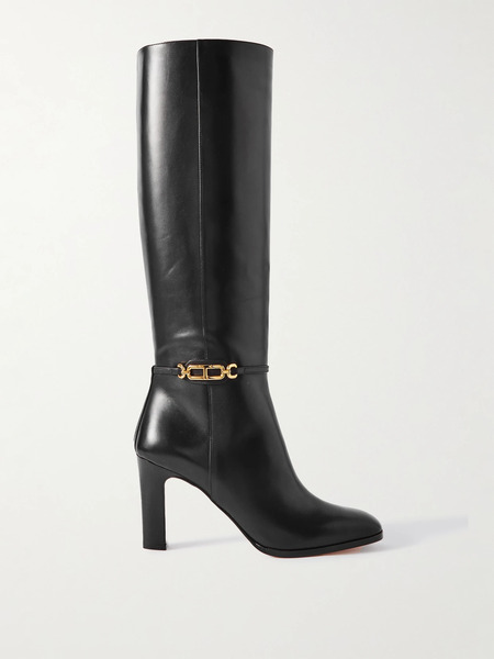  Tom Ford   Embellished Leather Boots   Black 
