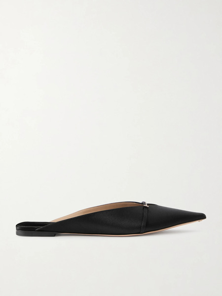  Tom Ford   Embellished Satin Slippers   Black 