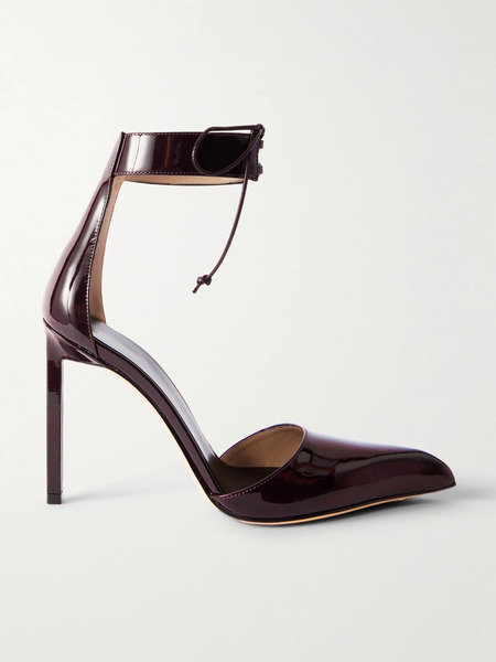  Tom Ford   Patent Leather Pumps   Burgundy 
