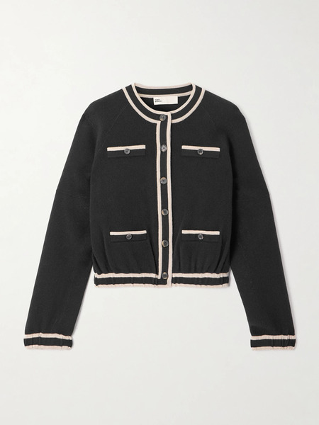  Tory Burch   Kendra Wool Blend Jacket   Black 