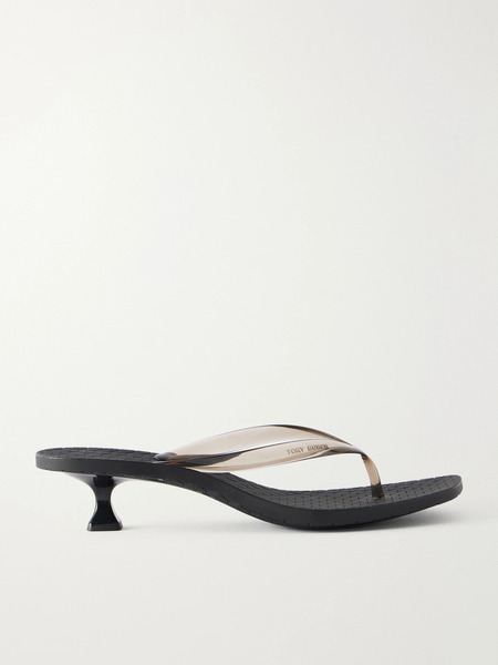  Tory Burch   Pvc Thong Sandals   Black 