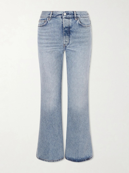  Toteme   Kick Organic Flared Jeans   Mid Denim 