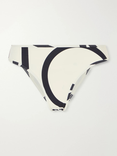  Toteme   Monogram Printed Bikini Brief   Multi 