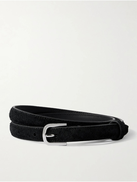  Toteme   Suede Belt   Black 
